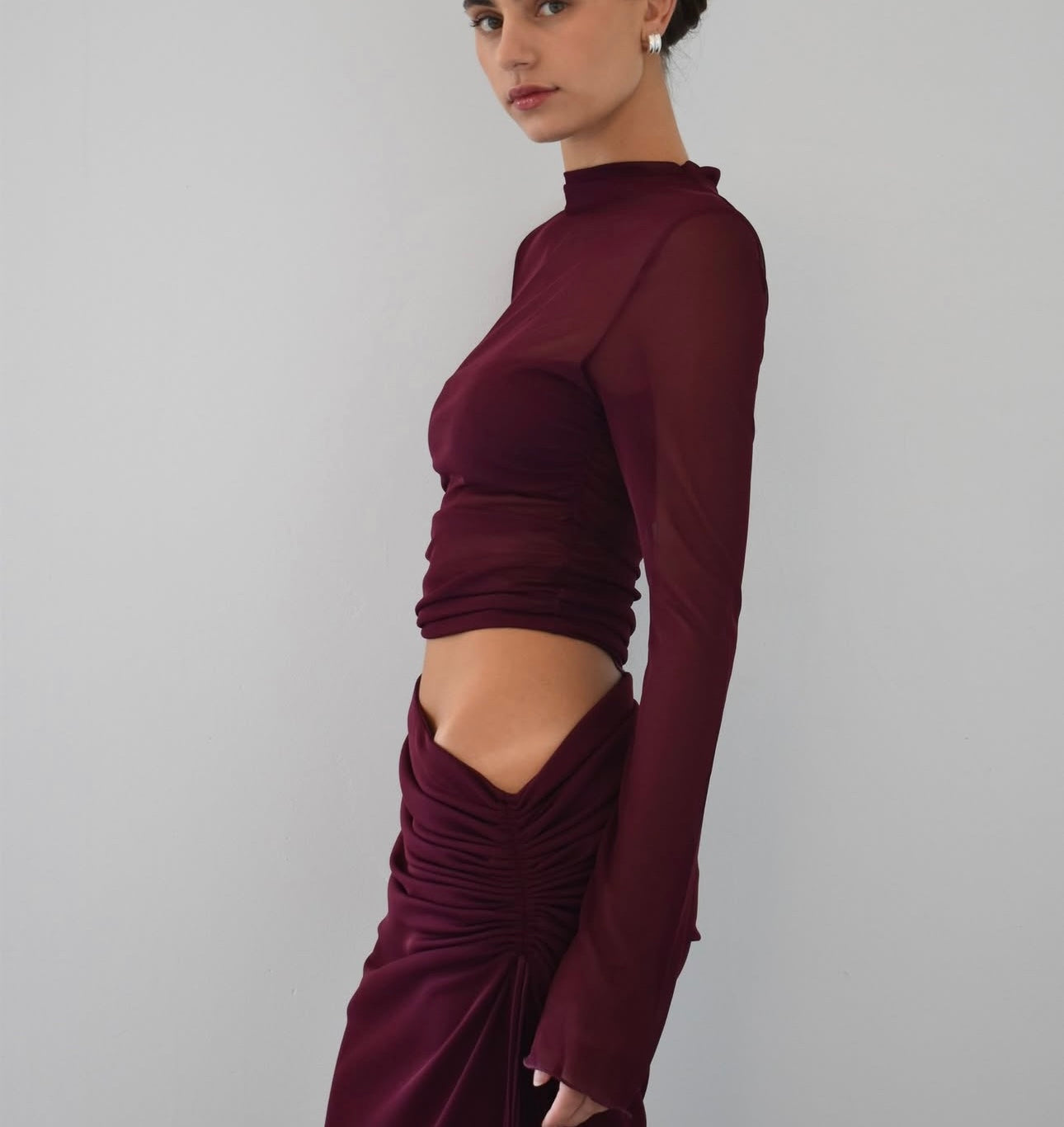 Benni Mable Dress in Plum