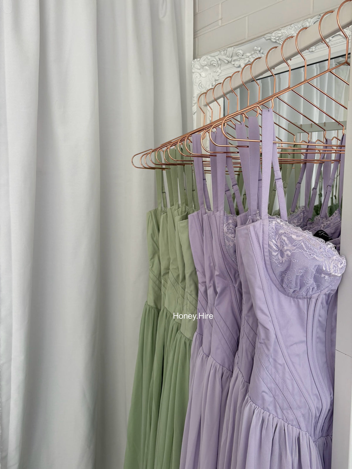 Fenity Elena Gown in Mint