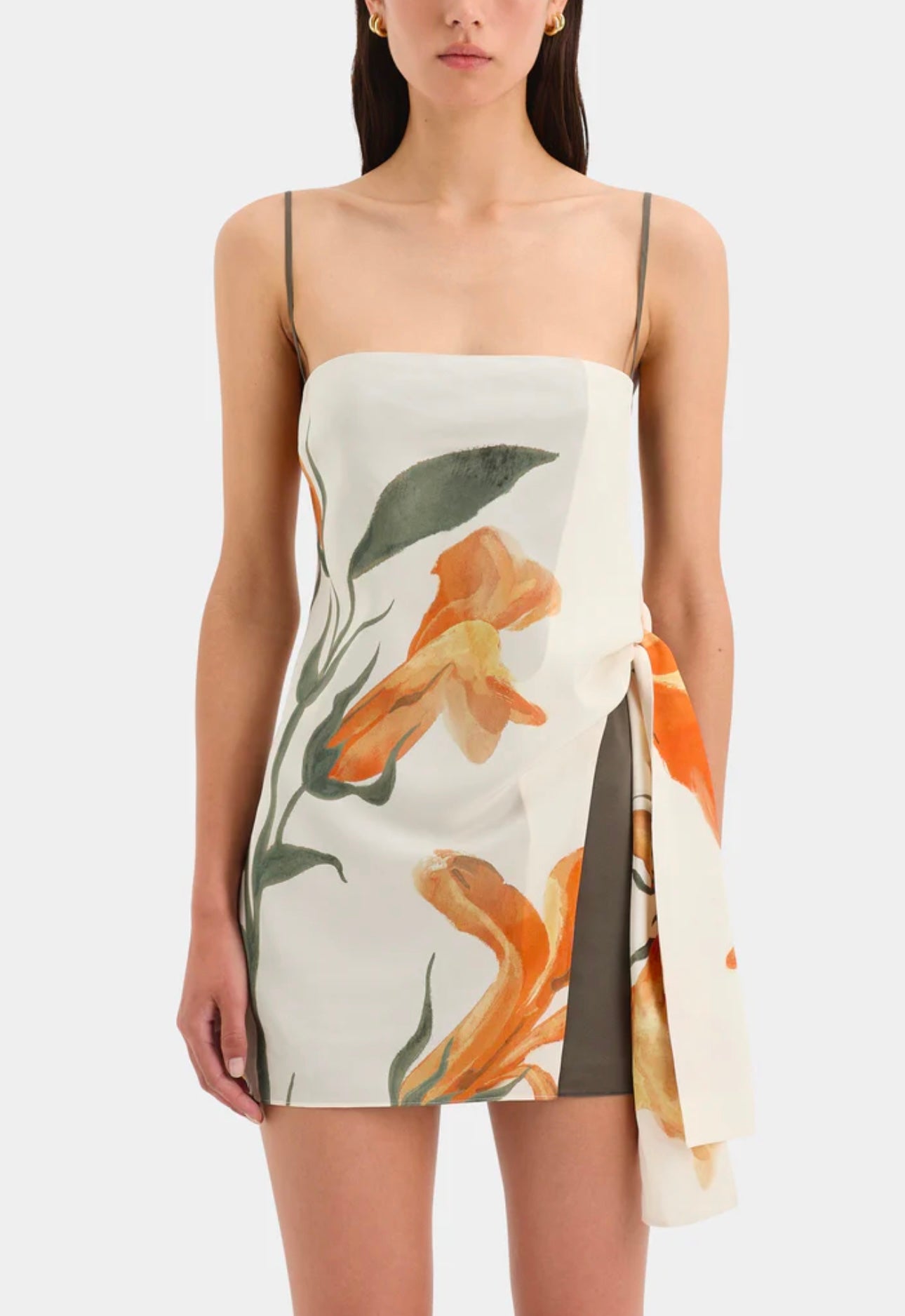SIR ‘Constance Tie’ Mini Dress