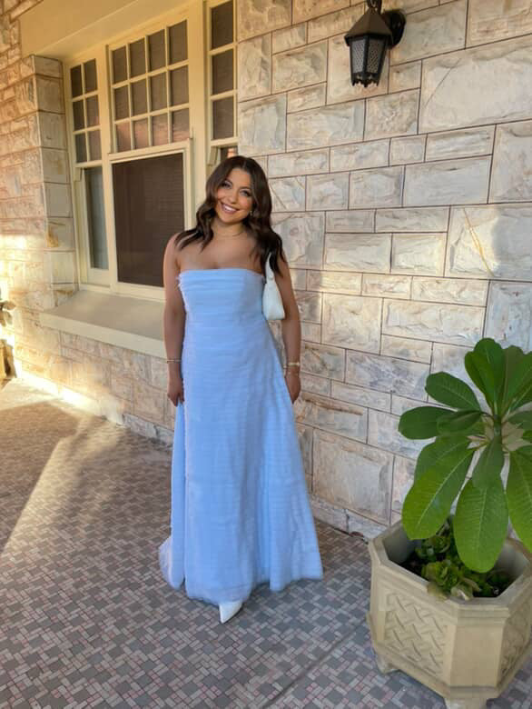 AJE ‘Soundscape’ Maxi In Baby Blue