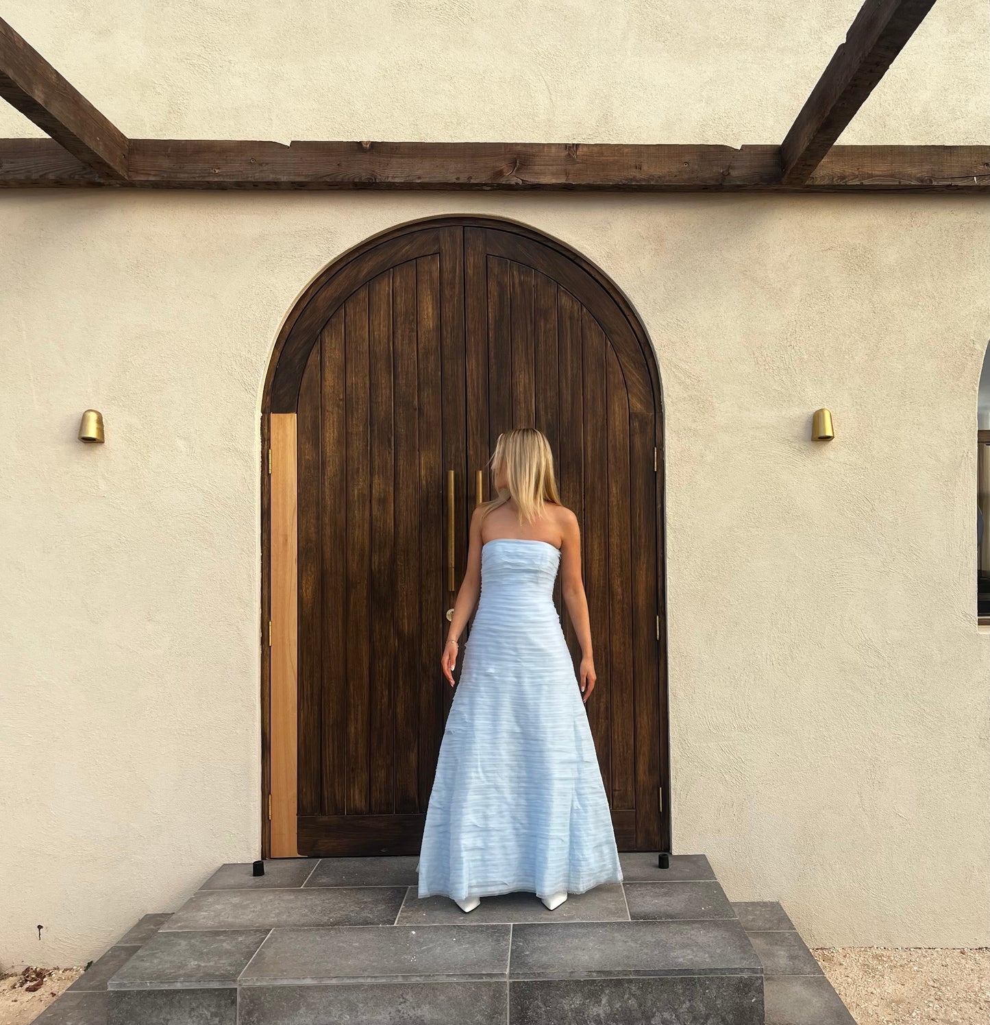 AJE ‘Soundscape’ Maxi In Baby Blue