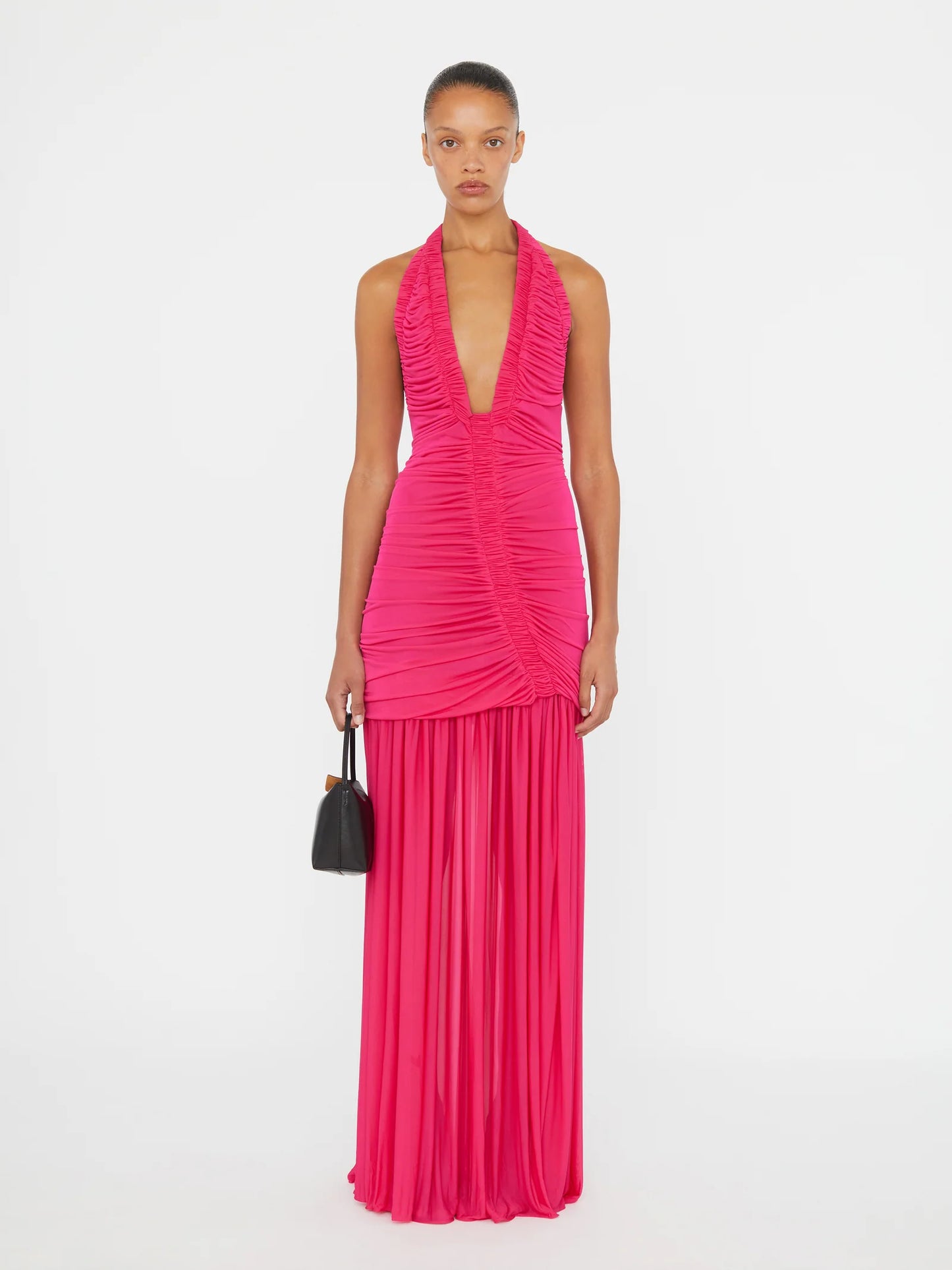 Christopher Esber ‘Orion’ Gown in Magenta