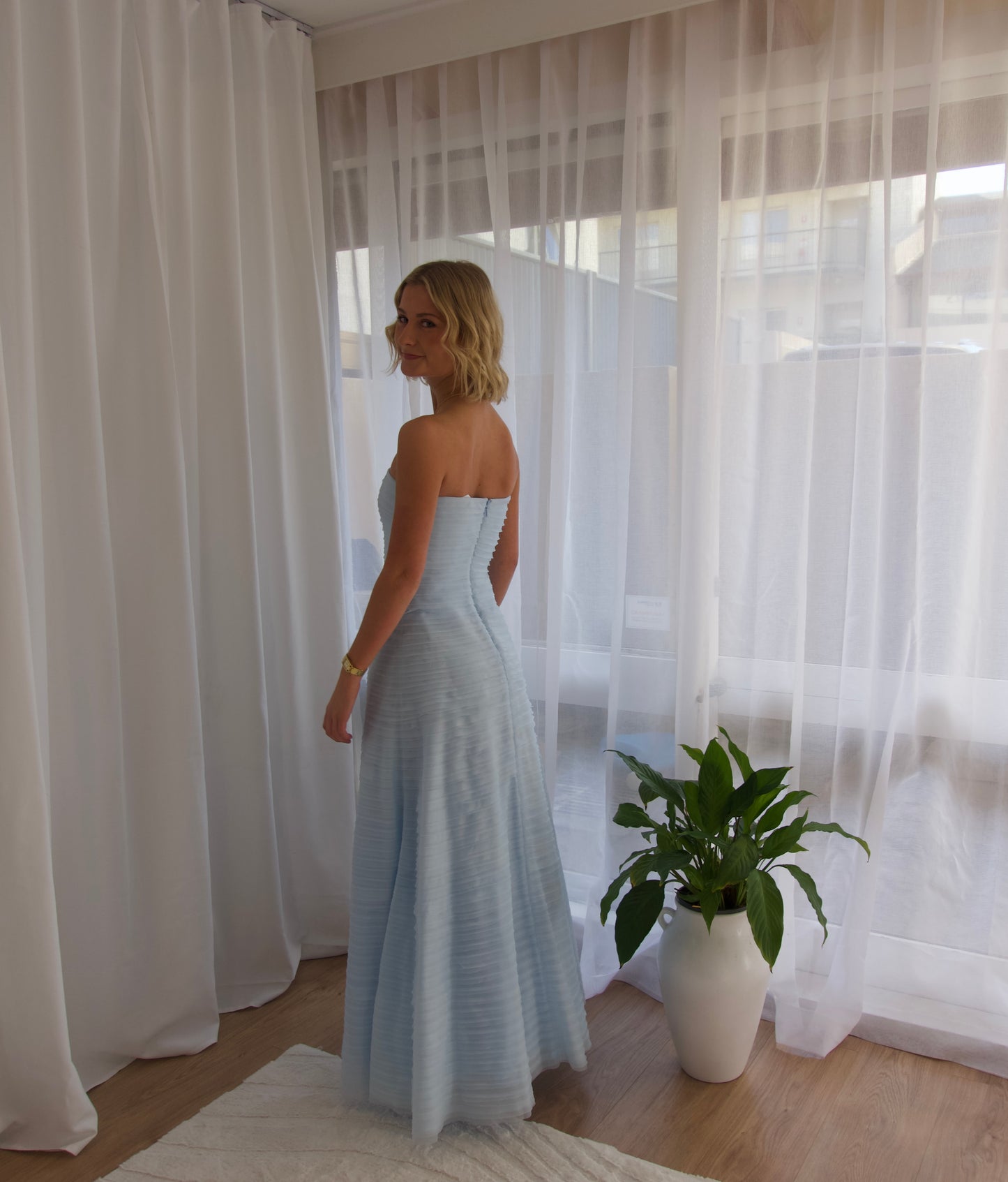 AJE ‘Soundscape’ Maxi In Baby Blue