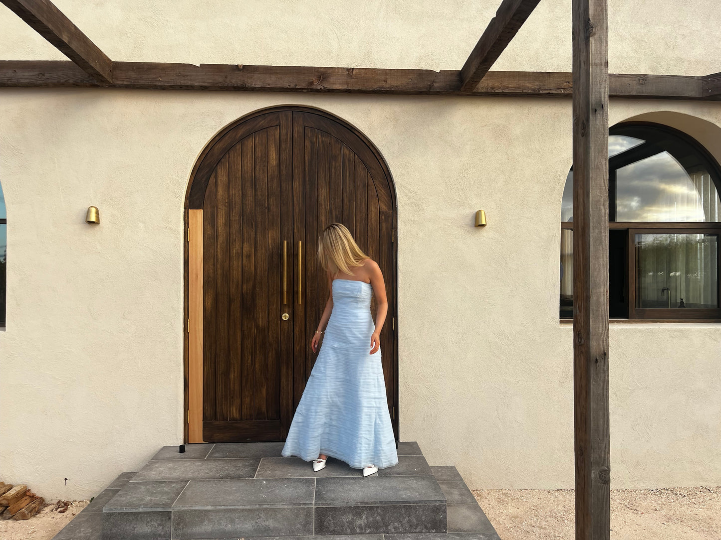 AJE ‘Soundscape’ Maxi In Baby Blue