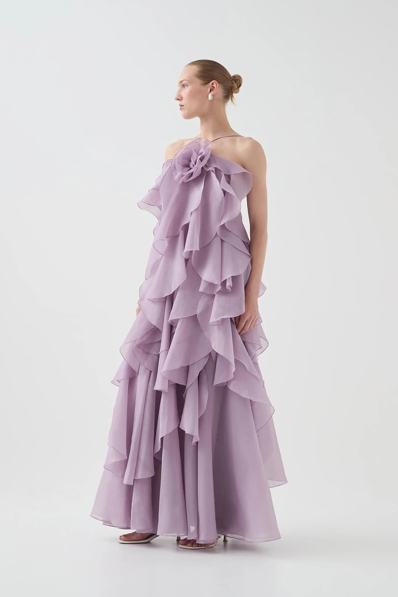 Aje Pandorea Layered Maxi in Lilac