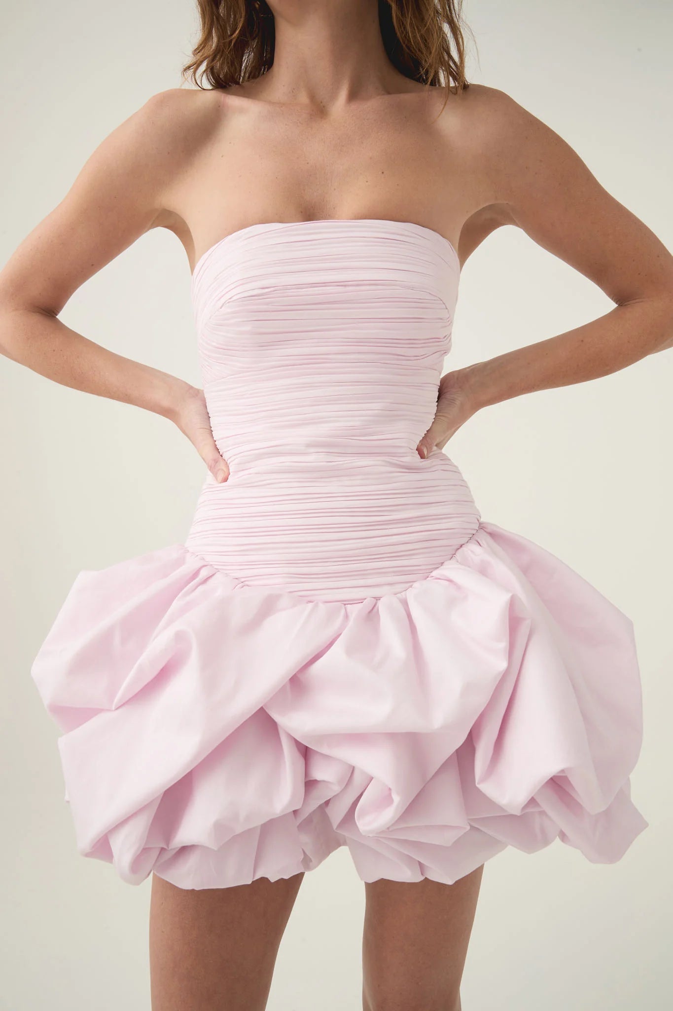 Aje Bubble Hem Mini in Pink Aje Bubble Hem Mini in Pink