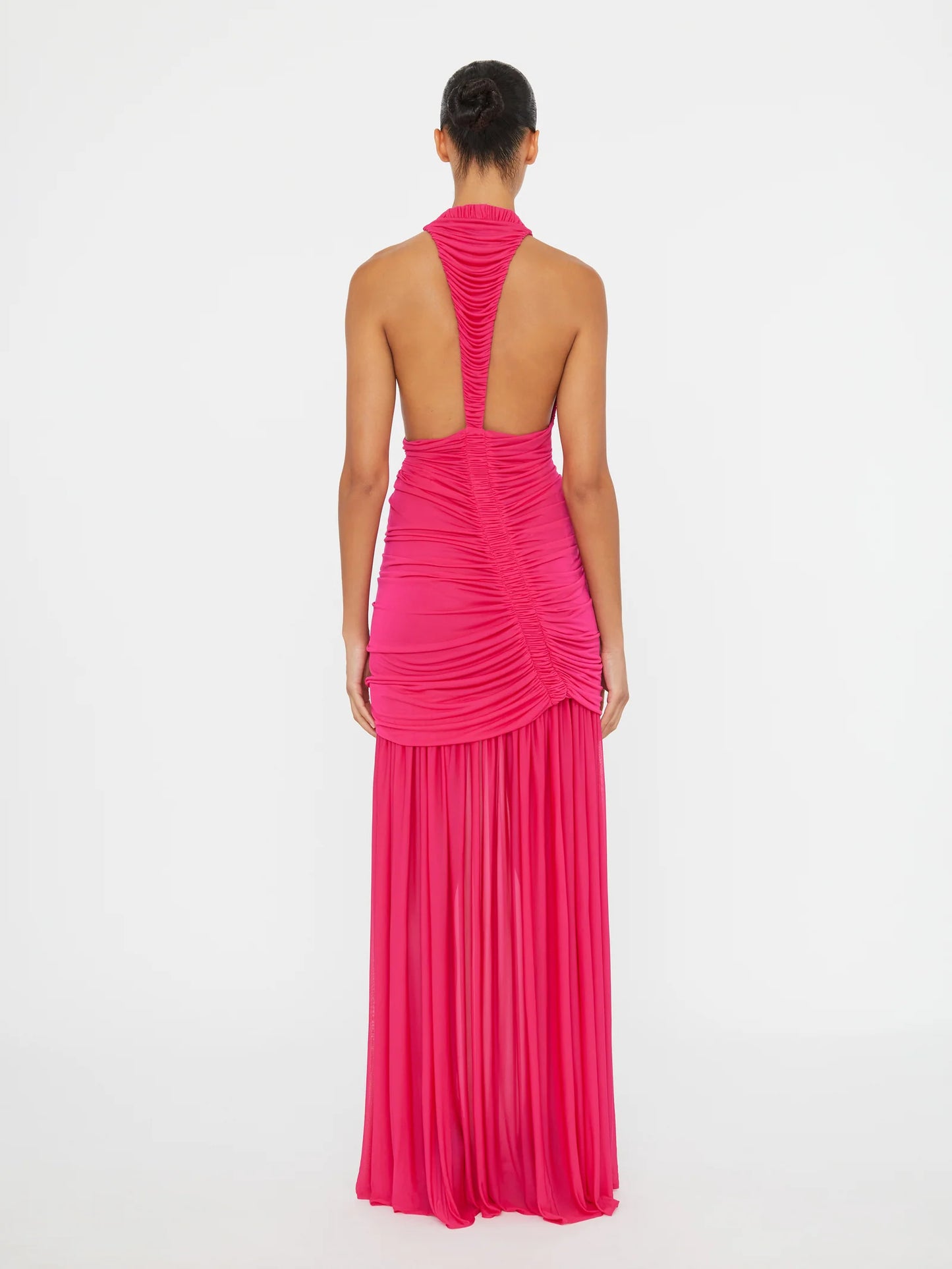 Christopher Esber ‘Orion’ Gown in Magenta