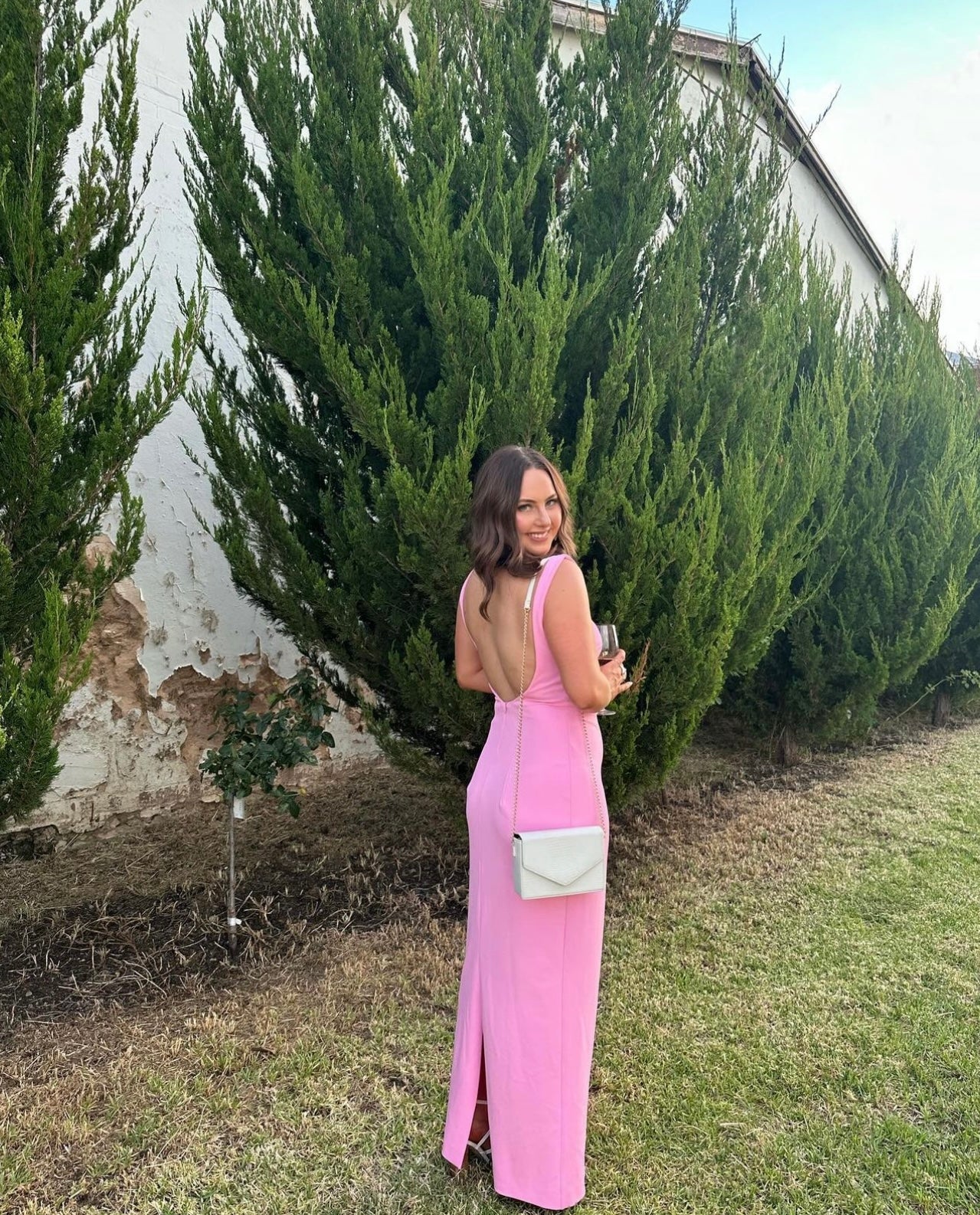 Effie Kats ‘Verona’ Gown In Pink