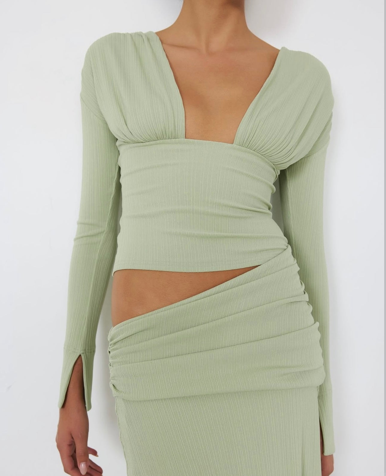 Benni Agnes Maxi in Pistachio