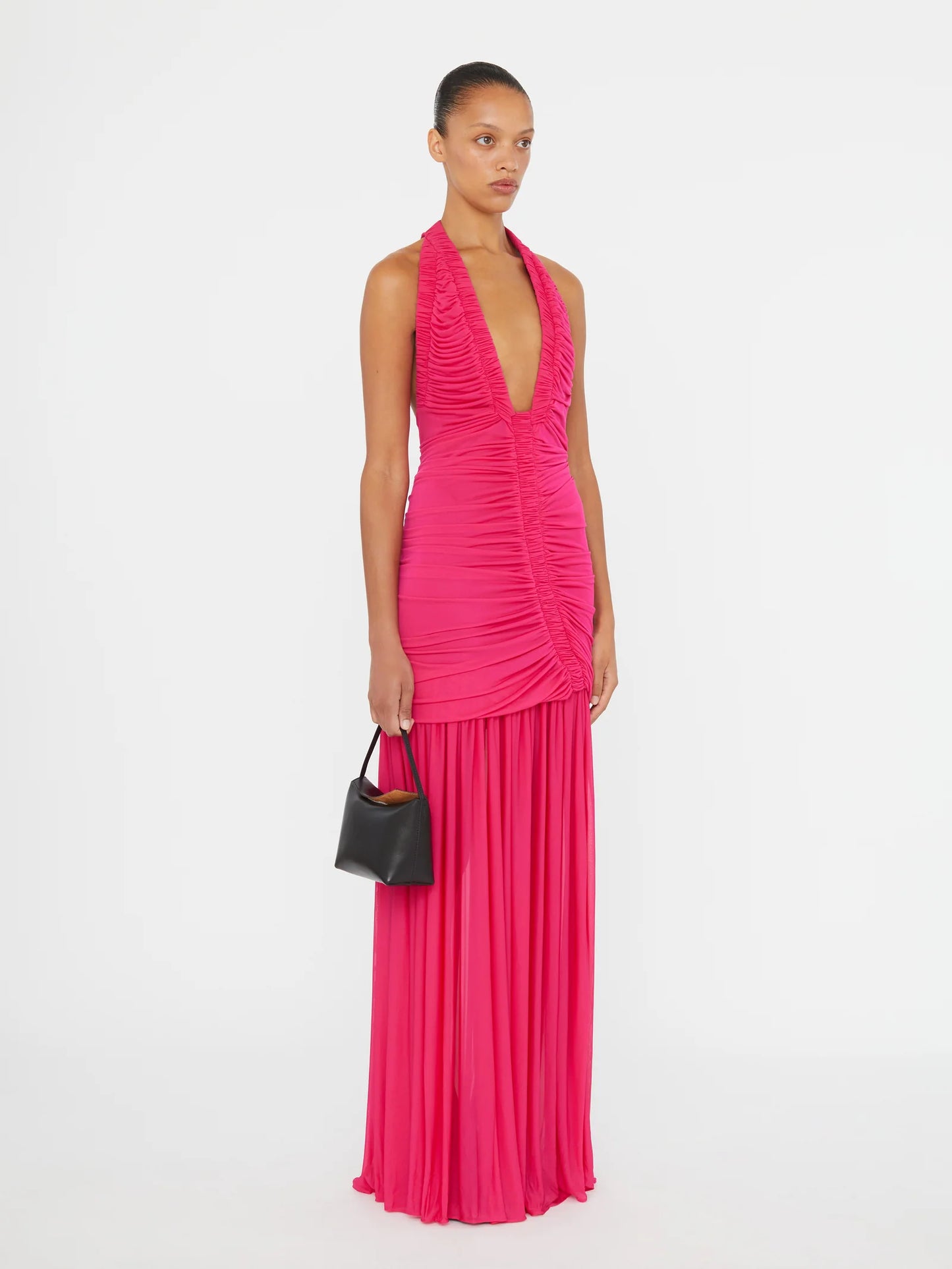Christopher Esber ‘Orion’ Gown in Magenta