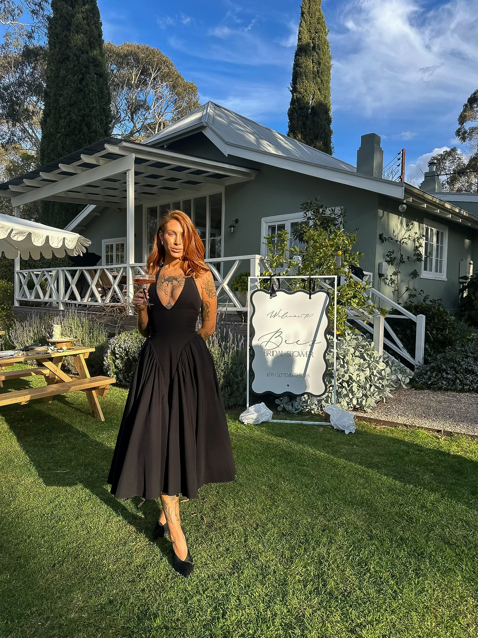 House of CB 'Marilyn' Dress in Black HONEY HIRE BOUTIQUE House of CB 'Marilyn' Dress in Black HONEY HIRE BOUTIQUE