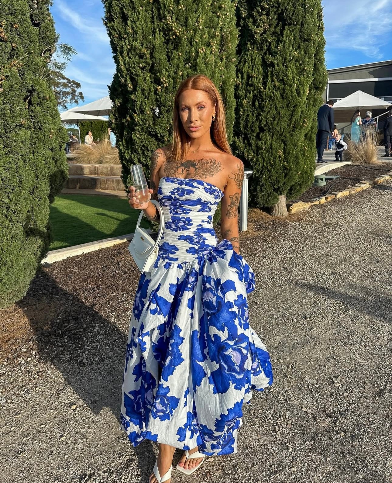 Aje ‘Behold’ Maxi in Cobalt