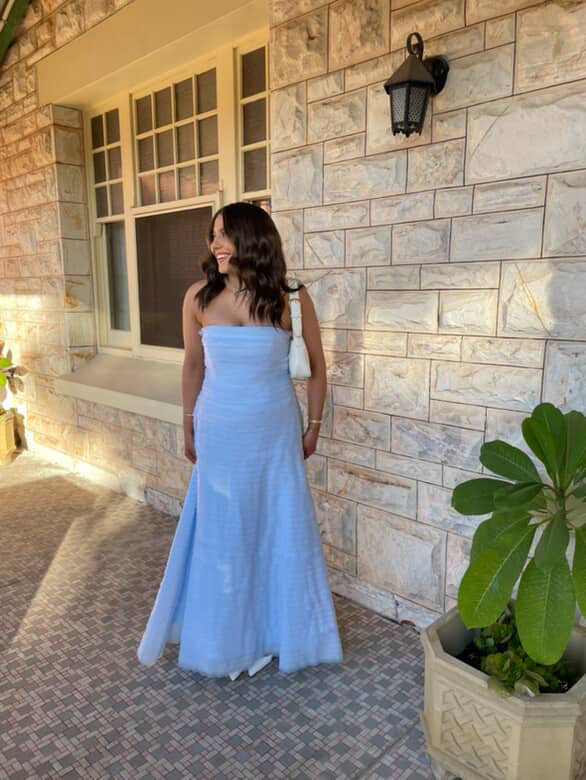 AJE ‘Soundscape’ Maxi In Baby Blue