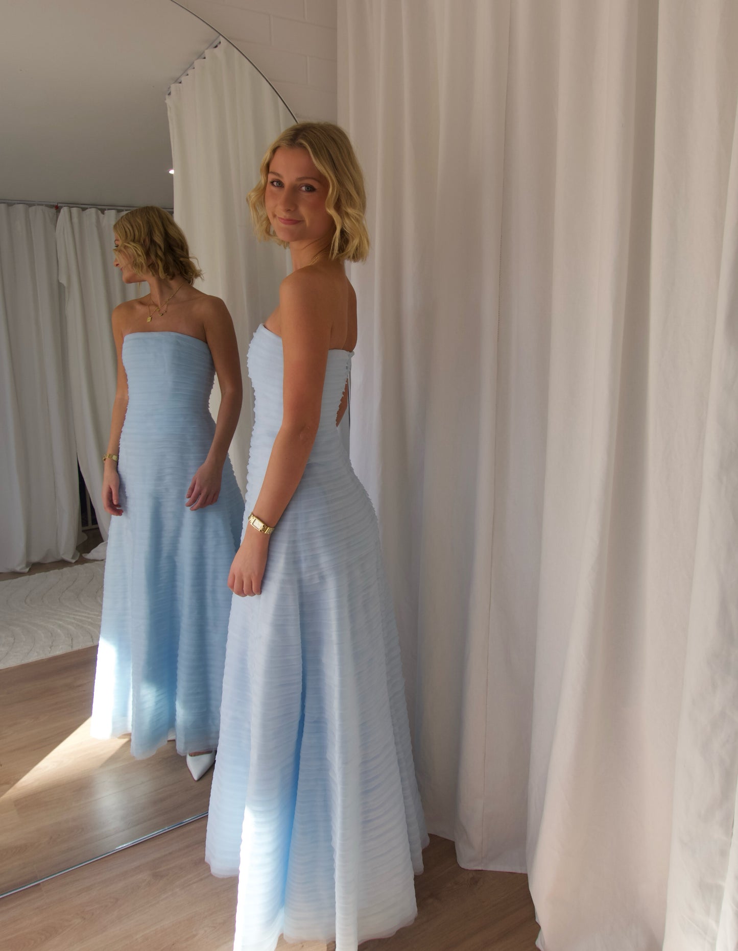 AJE ‘Soundscape’ Maxi In Baby Blue