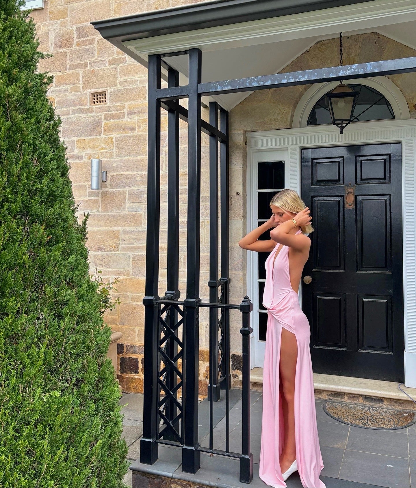 Natalie Rolt Winona Gown in Pink