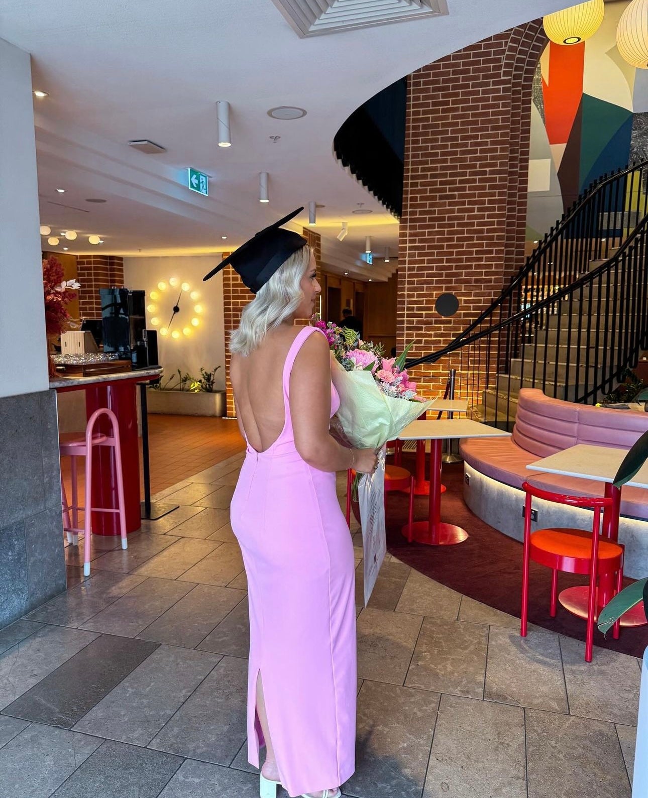 Effie Kats ‘Verona’ Gown In Pink