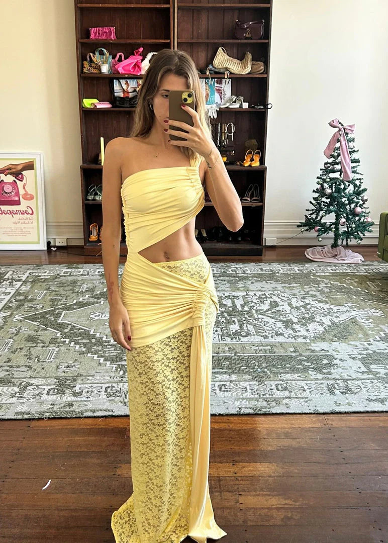 Deconduarte ‘Paradiso’ Maxi in Baby Yellow