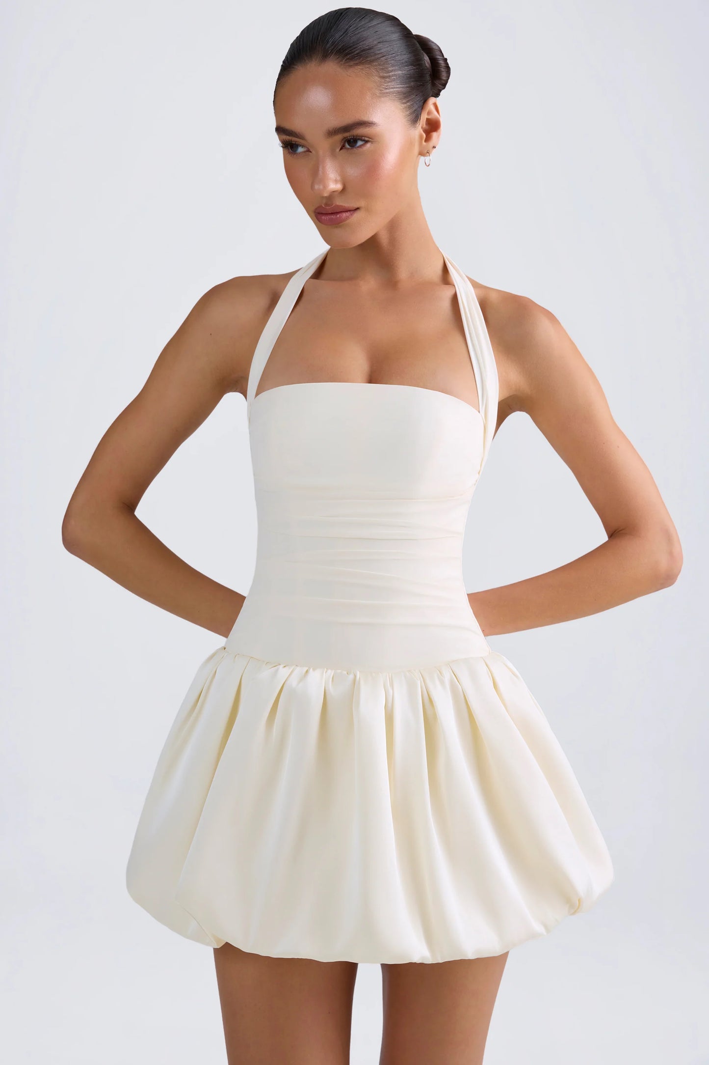 ‘Bubble Lace’ Mini In Cream