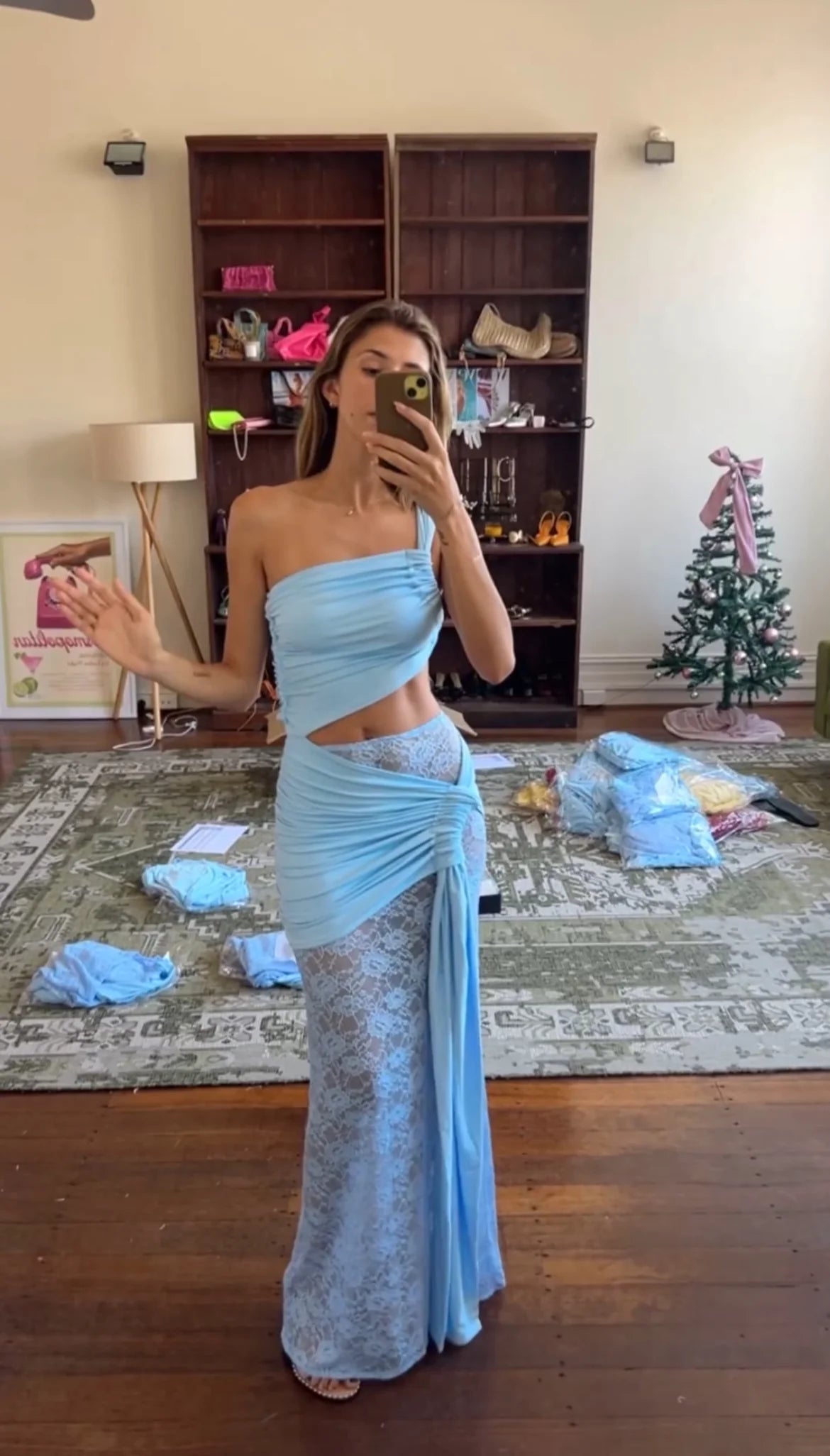 Deconduarte ‘Paradiso’ Maxi in baby blue
