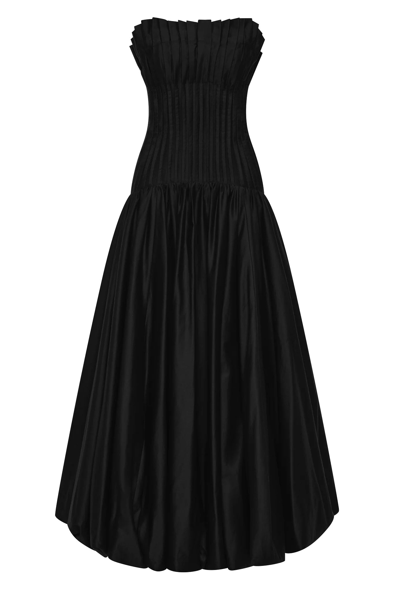Aje Ivy Bubble Hem Gown