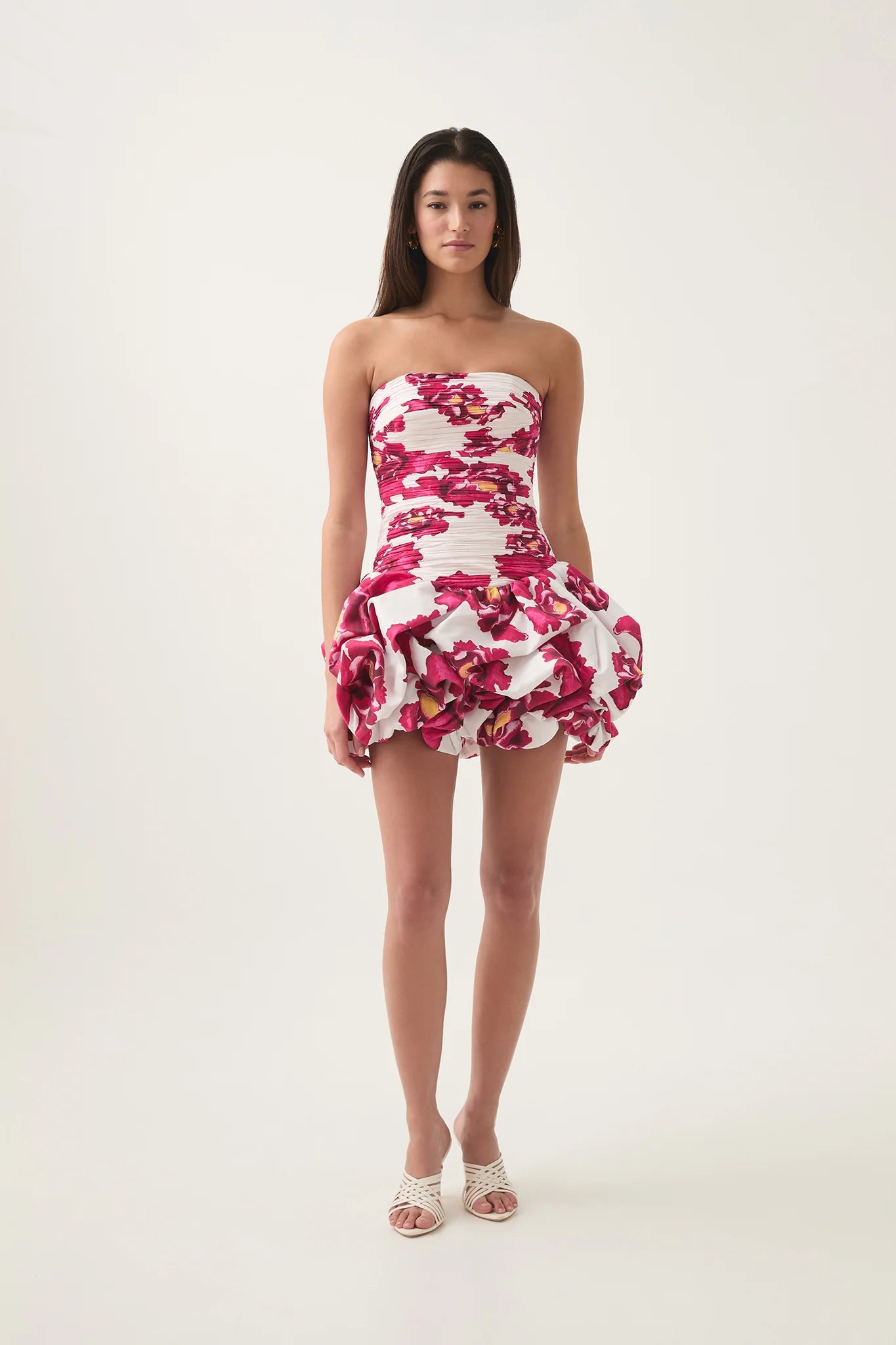 Aje Bubble Mini in Floral Pink