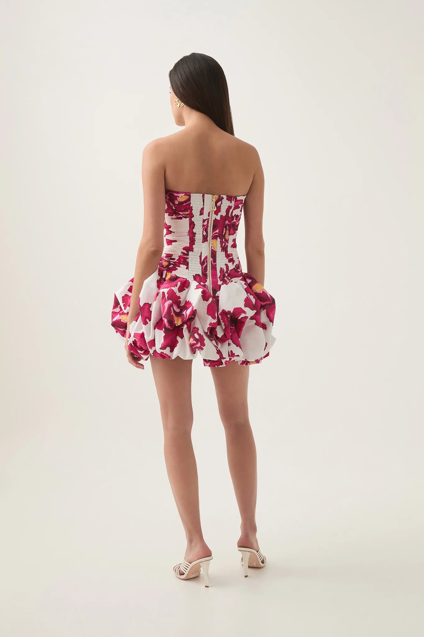 Aje Bubble Mini in Floral Pink
