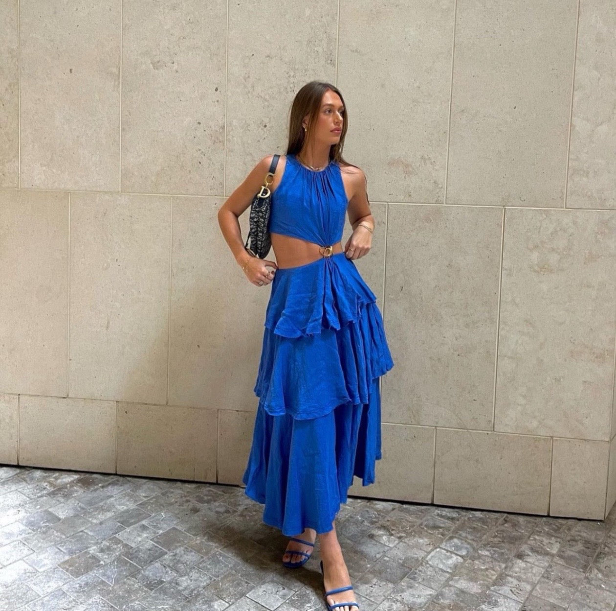 AJE 'Wave cut out' Maxi HONEY HIRE BOUTIQUE AJE 'Wave cut out' Maxi HONEY HIRE BOUTIQUE