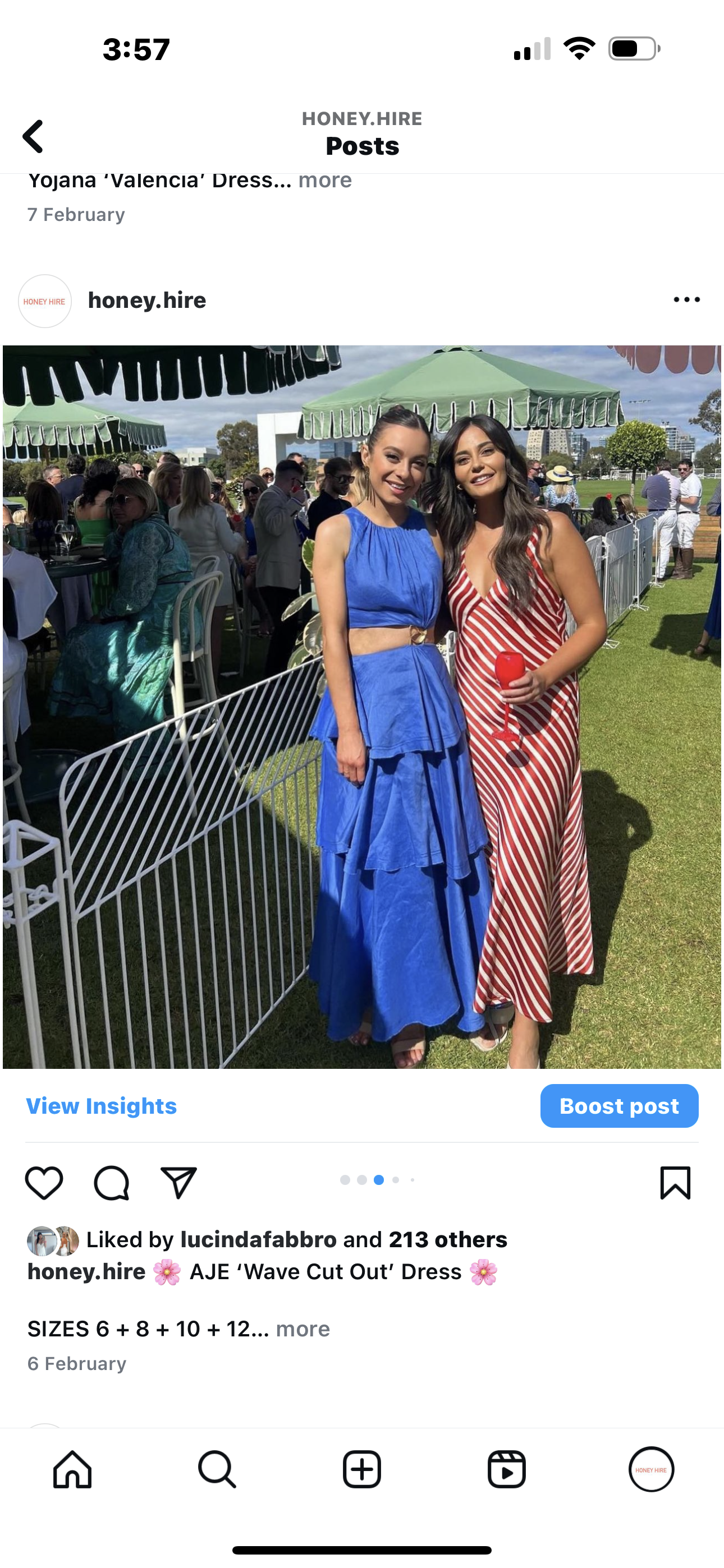 AJE ‘Wave cut out’ Maxi