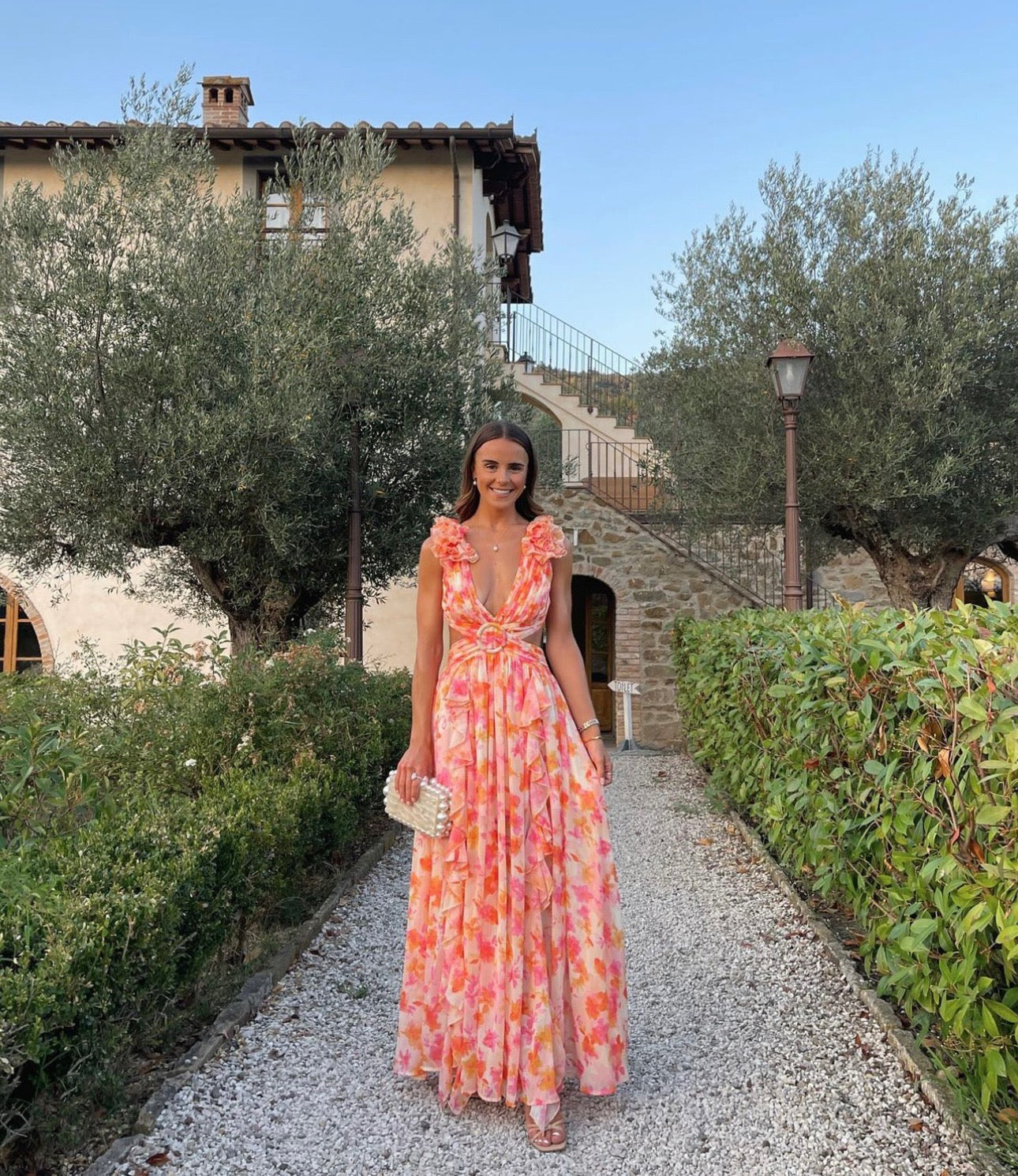 Cassini' Maxi in Fuchsia HONEY HIRE BOUTIQUE Cassini' Maxi in Fuchsia HONEY HIRE BOUTIQUE