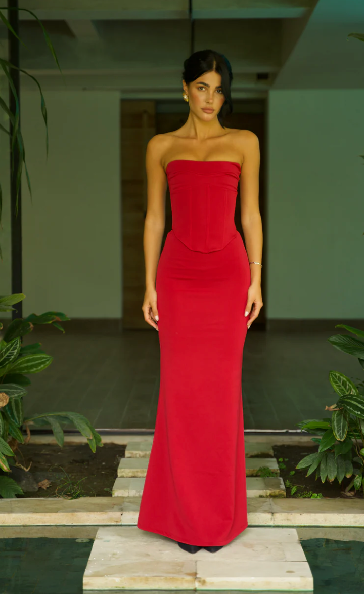 Louie Gown in Red