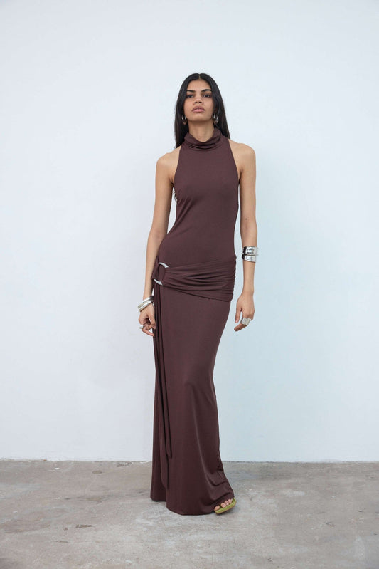 De La Vali Aidana Maxi in Brown