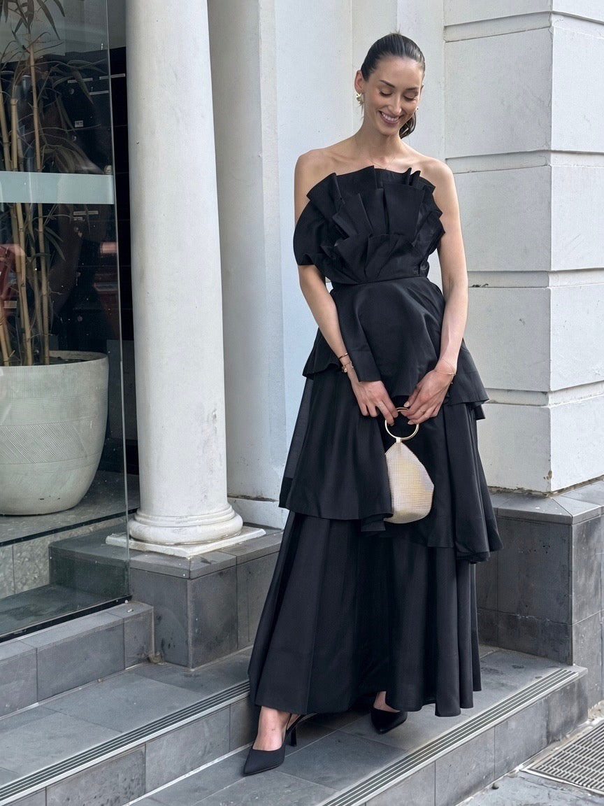 Aje Selestia Gown in Black