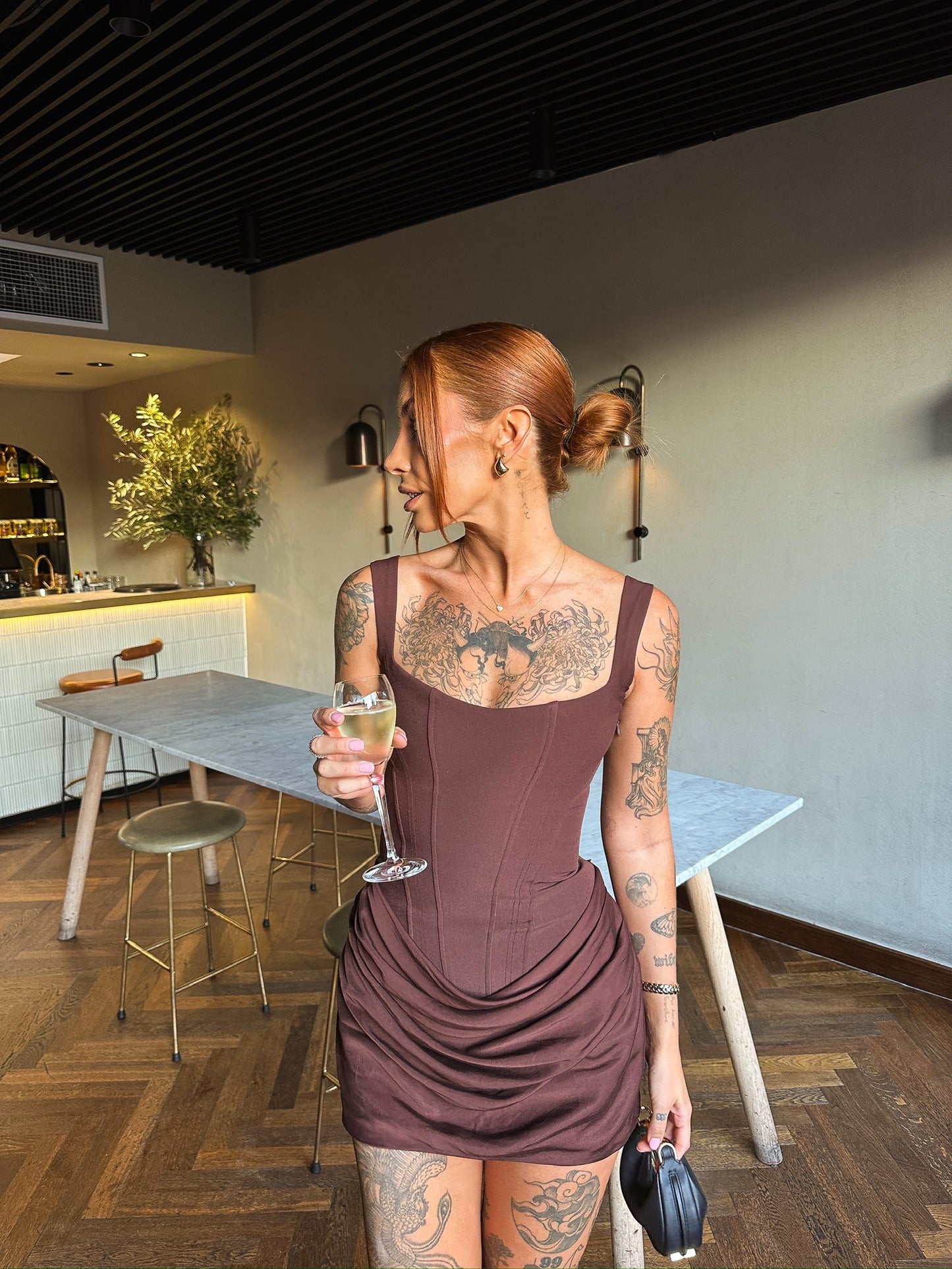Cornelia Mini Dress – HONEY HIRE BOUTIQUE