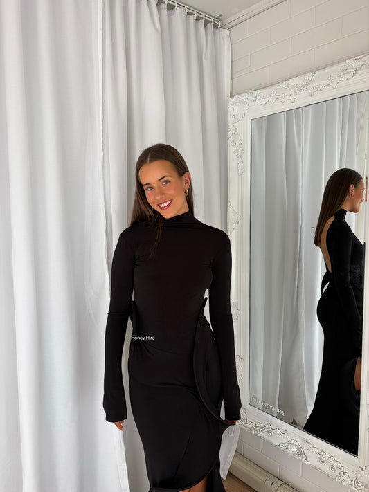 Effie Kats Orabella Gown in Black