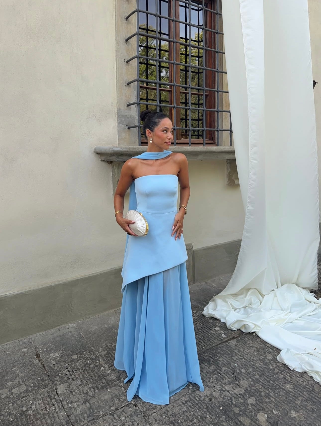 Matters Store Monaco Gown in Blue
