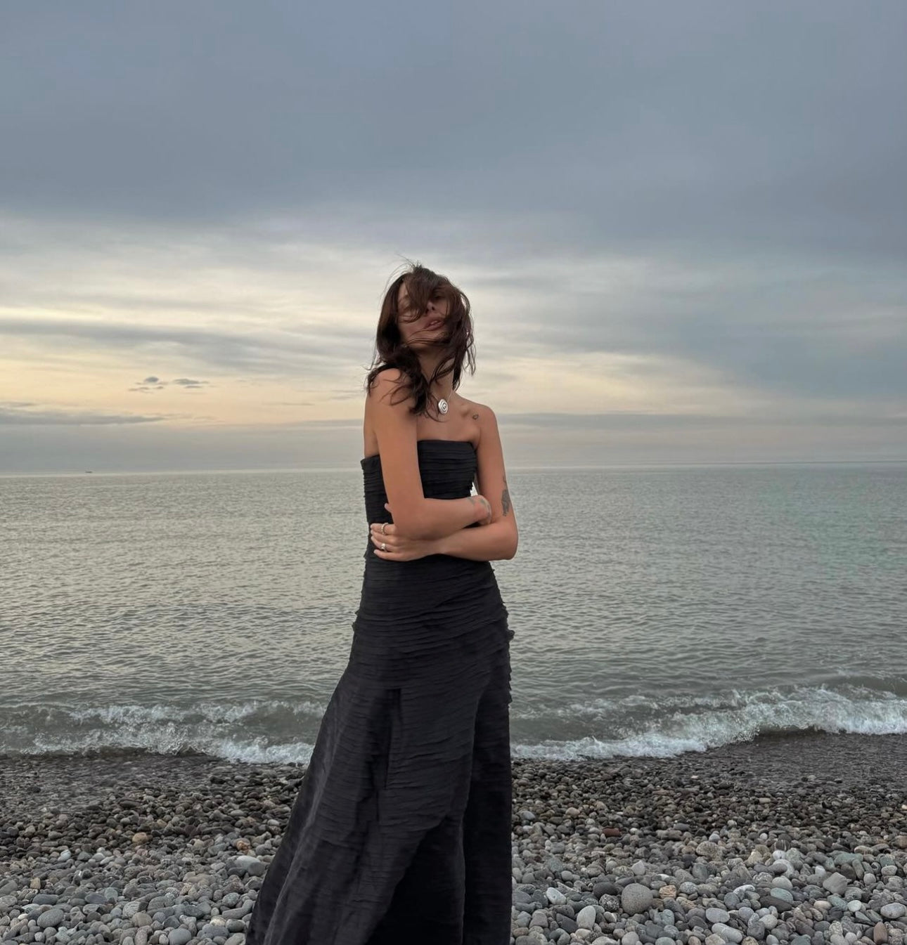AJE ‘Soundscape’ Maxi in Black