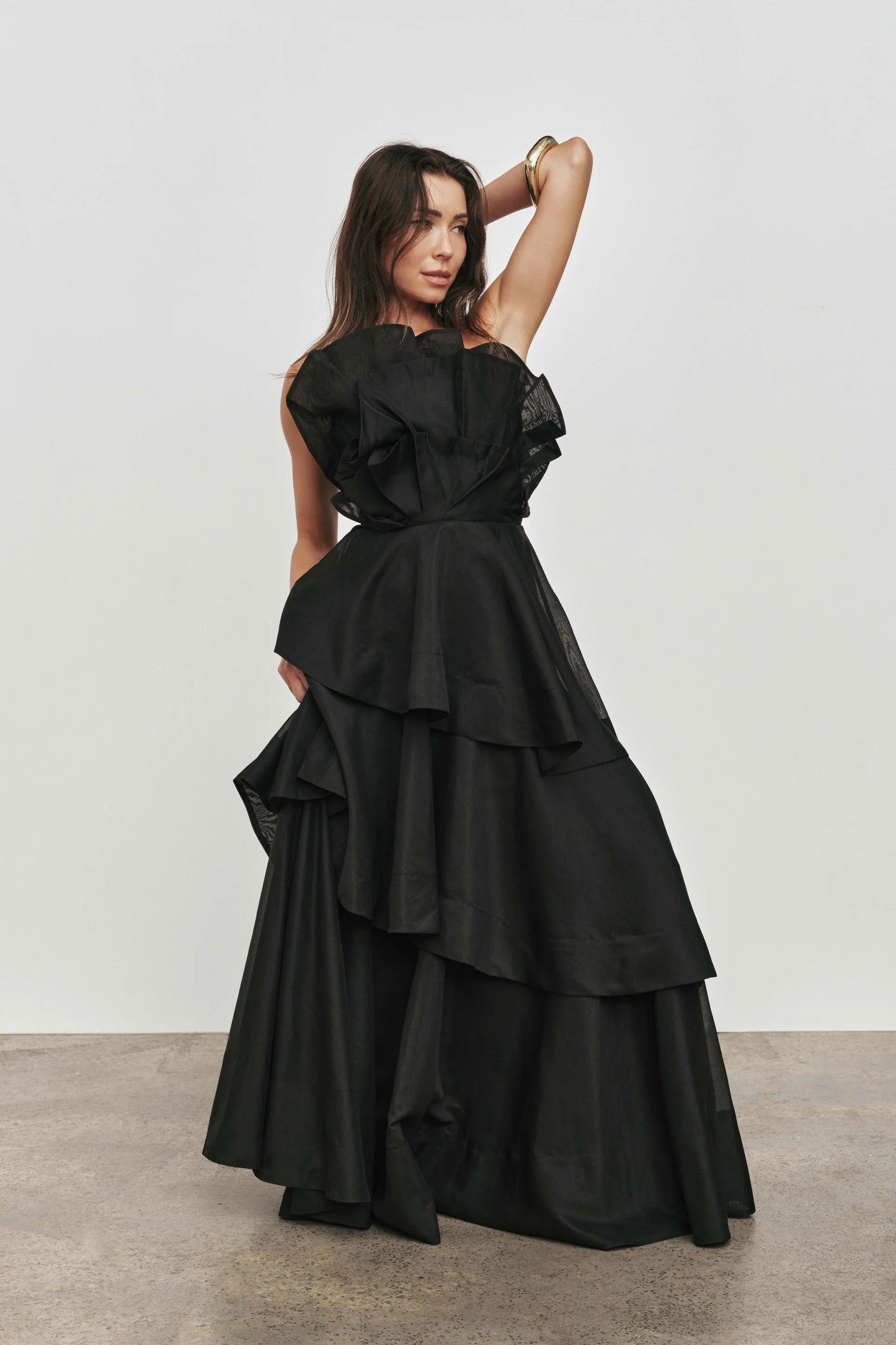 Aje Selestia Gown in Black