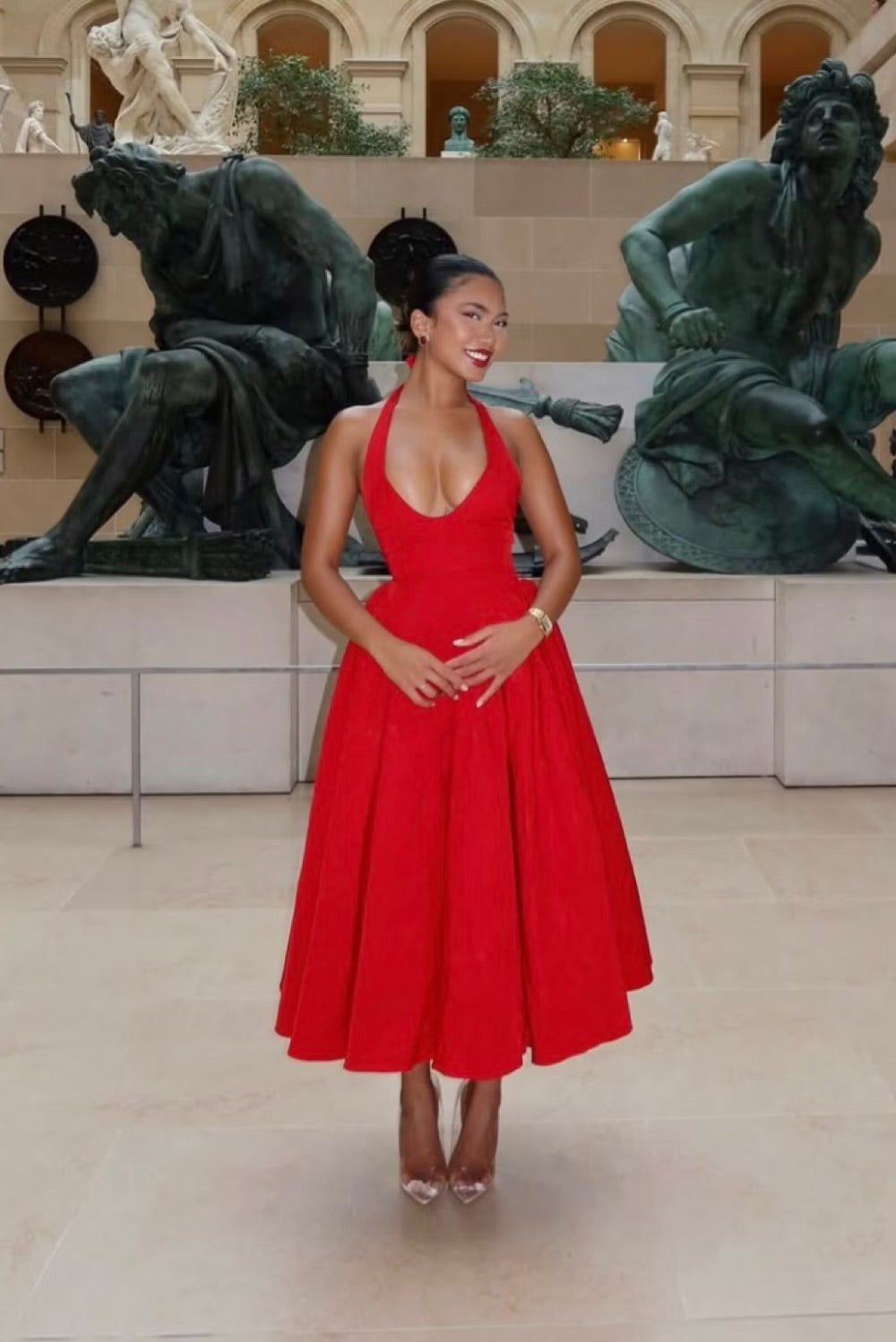 House of CB Marilyn Dress in Red