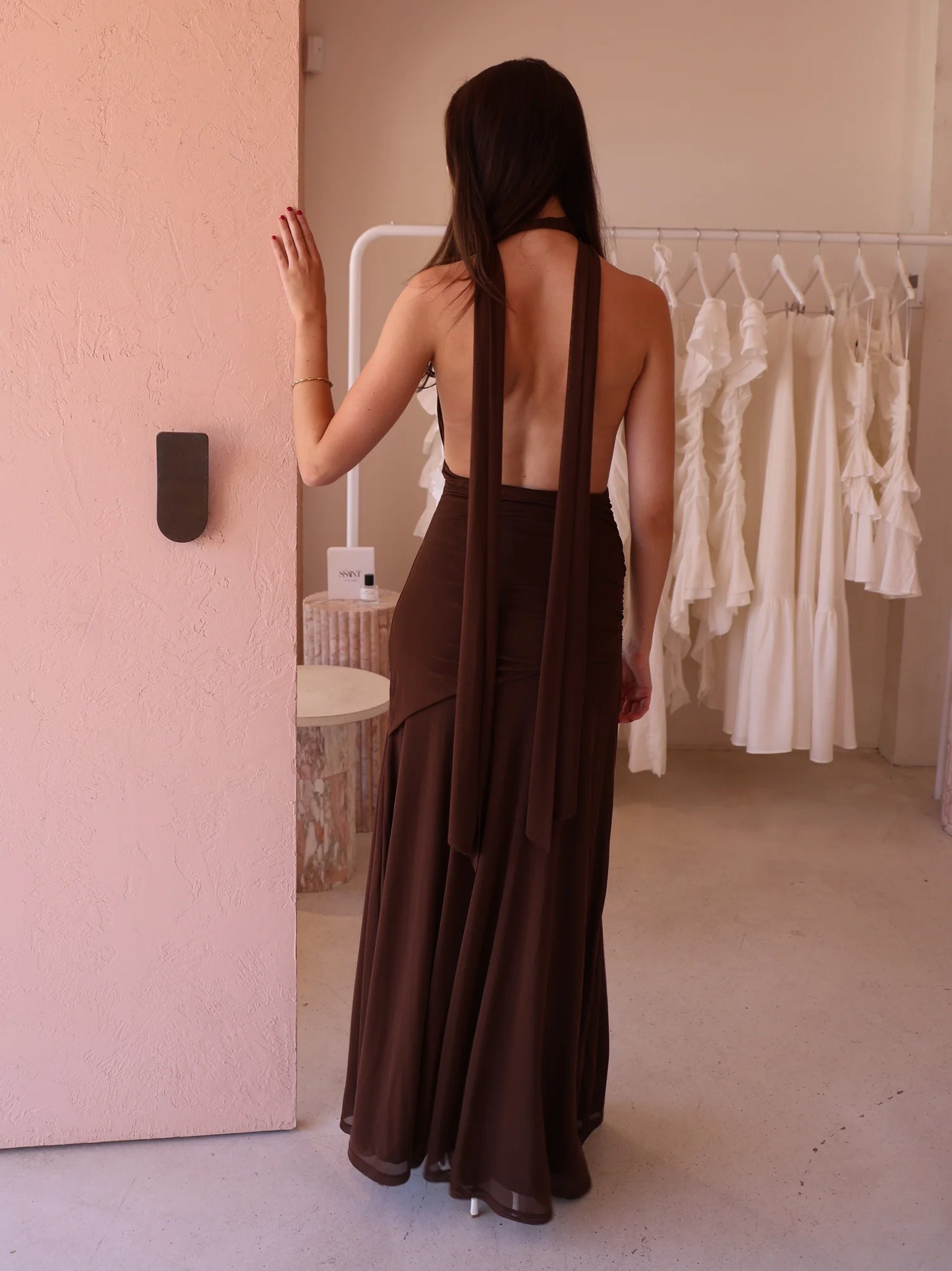 By Nicola ‘Fiesta Halterneck’ Dress
