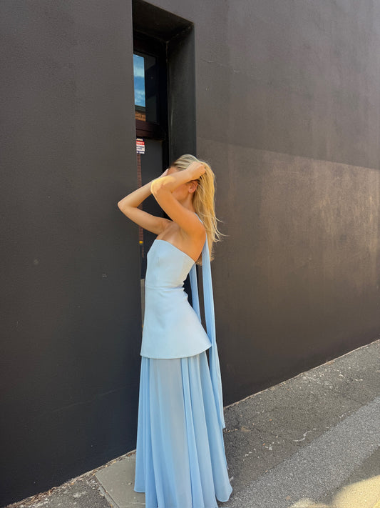 Matters Store Monaco Gown in Blue