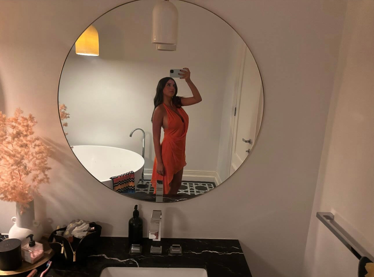 Bec & Bridge Sabrina Mini in Persimmon