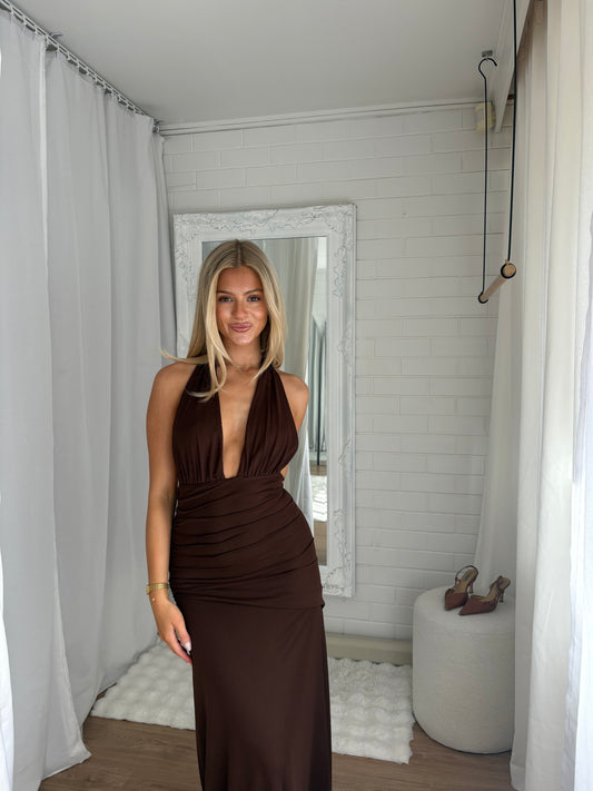 By Nicola ‘Fiesta Halterneck’ Dress