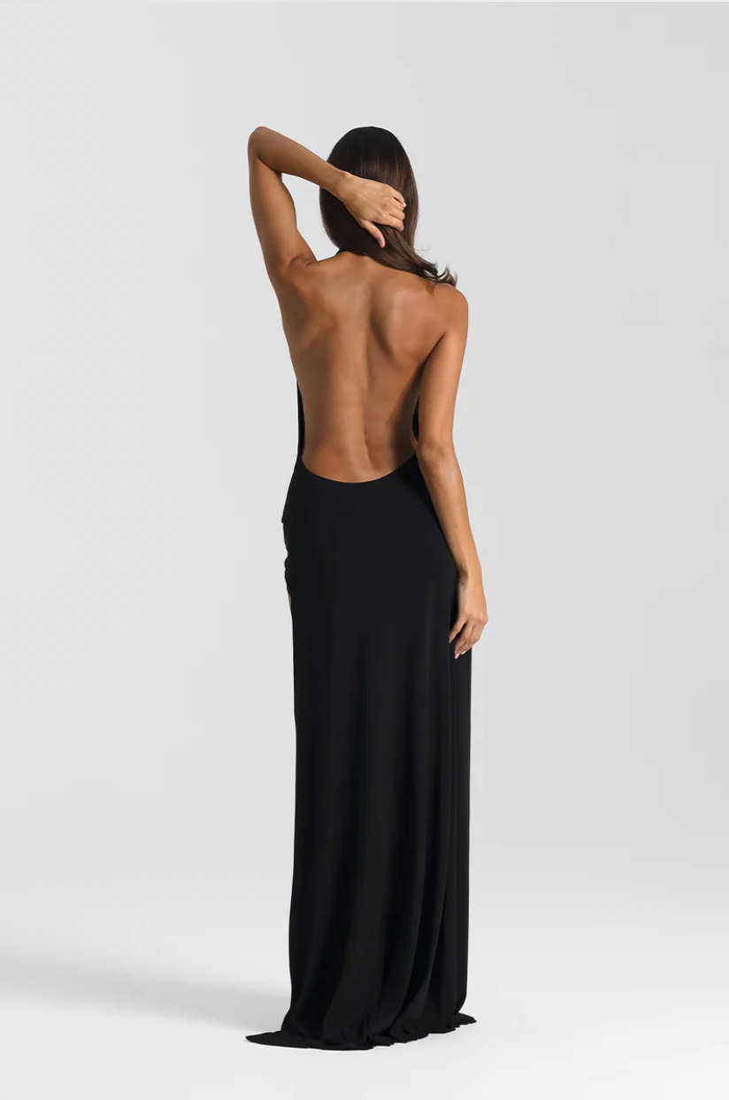 Natalie Rolt Winona Gown in Black