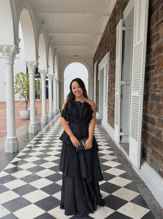 Aje Selestia Gown in Black