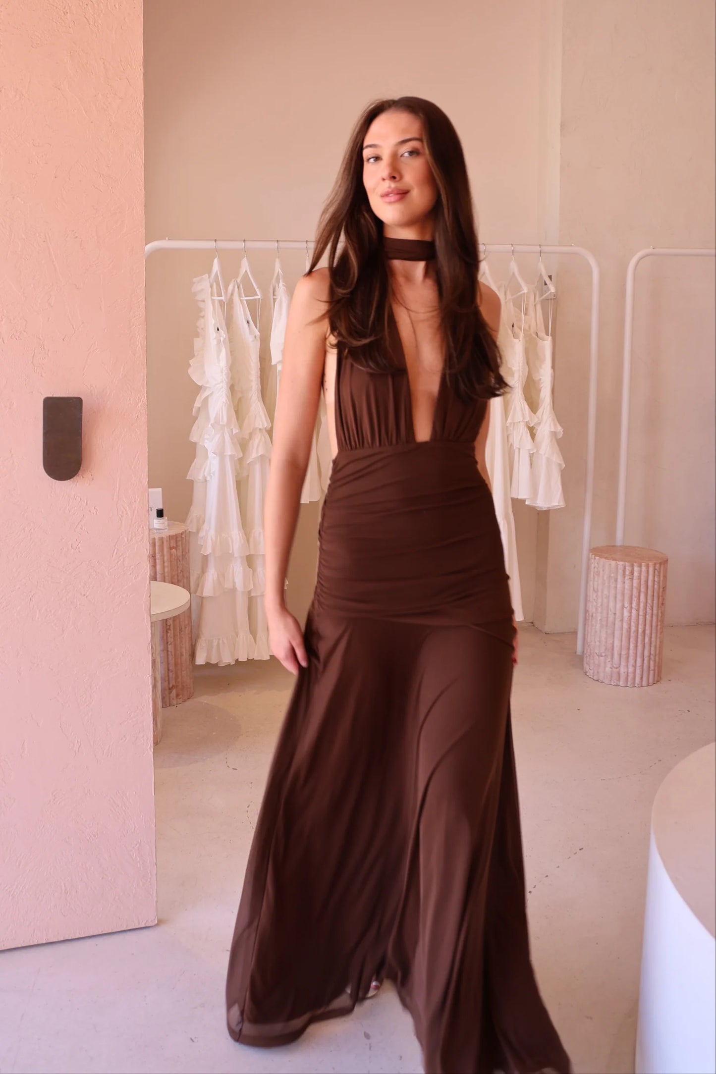 By Nicola ‘Fiesta Halterneck’ Dress