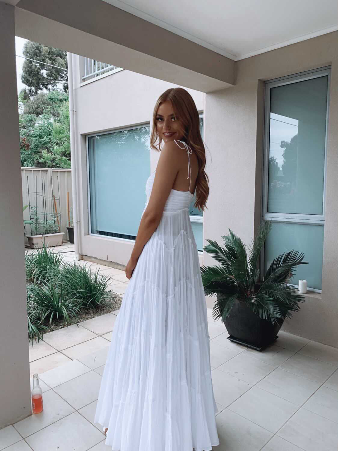 Aje Maxi Dresses Studio AJE 'Mimosa Tiered' Maxi Dress – HONEY HIRE BOUTIQUE