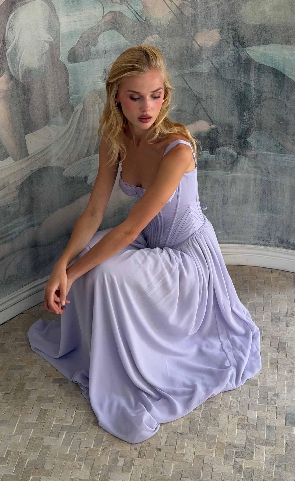 Fenity Elena Gown in Lilac