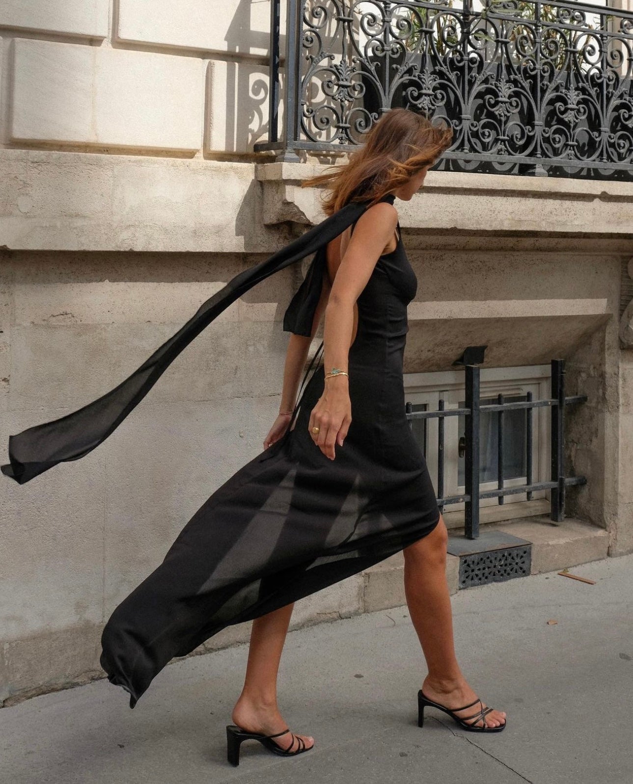 arcina ori black dress Arcina Ori Marcella Long Black Dress by Arcina Ori