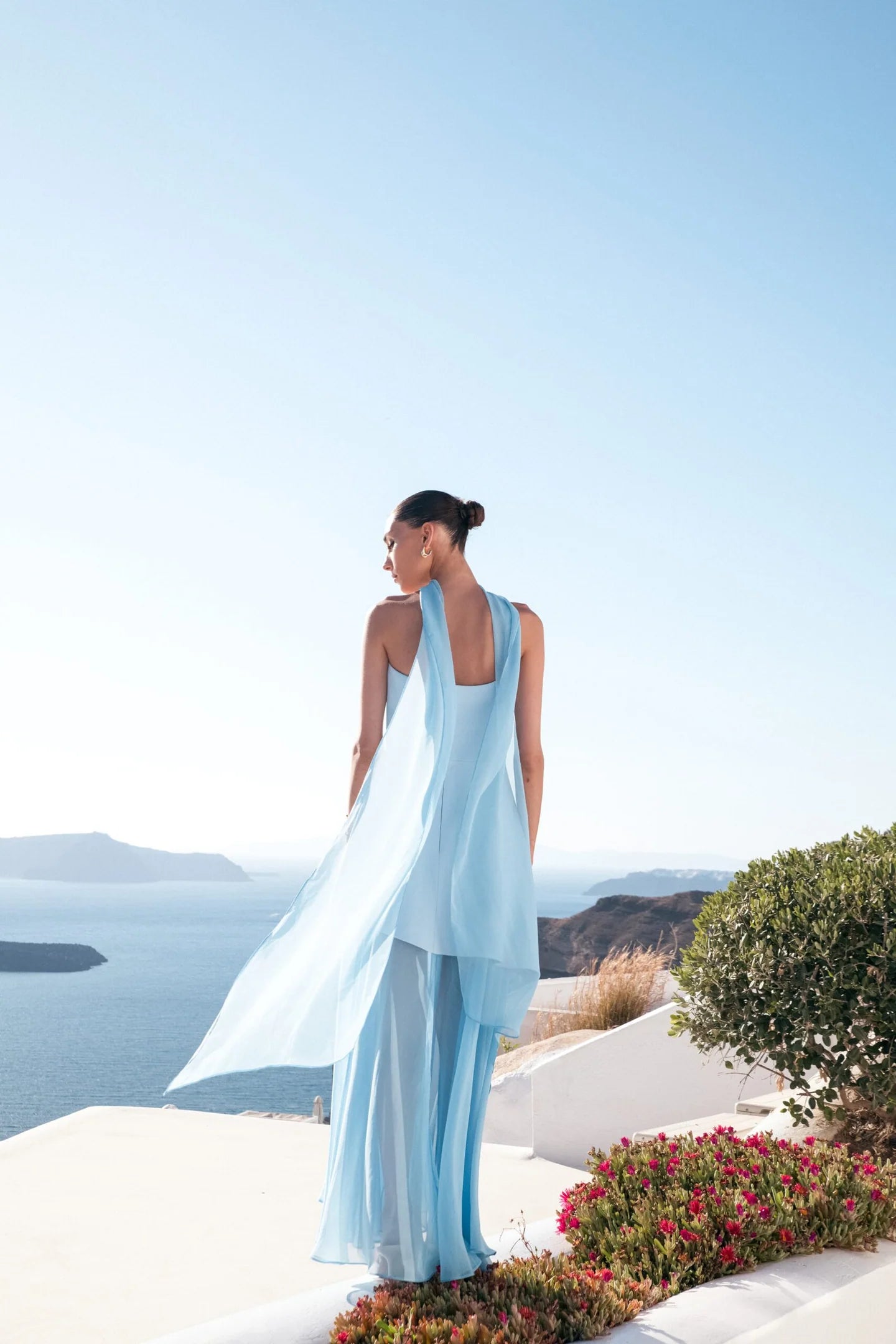 Matters Store Monaco Gown in Blue