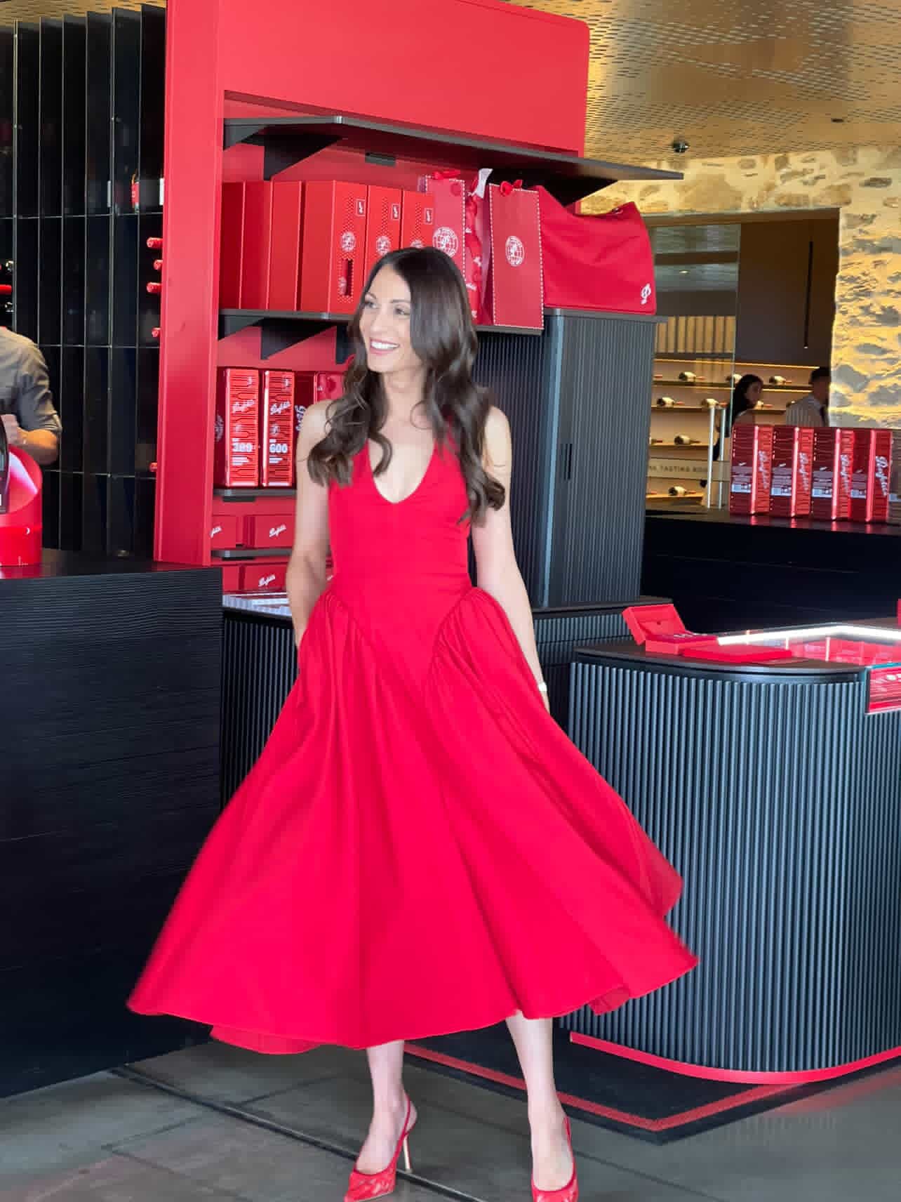 House of CB Marilyn Dress in Red HONEY HIRE BOUTIQUE House of CB Marilyn Dress in Red HONEY HIRE BOUTIQUE